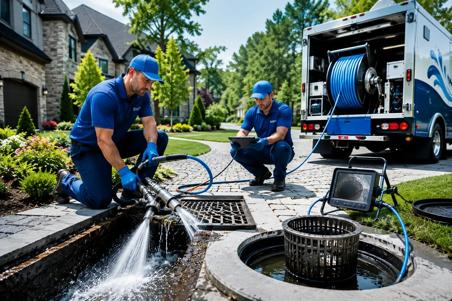 Local outdoor drain cleaning professionals in Luke, MD